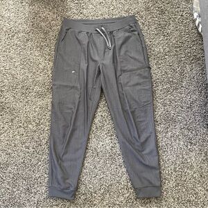 Fabletics Women's Gray Jogger Scrub Pants